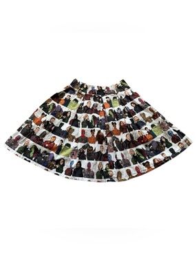 Handmade Marvel Avengers Infinity War Character Grid Skater Skirt Geek Chic